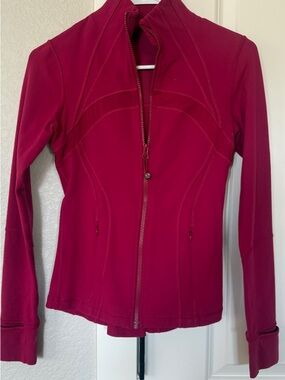 lululemon athletica Women's Magenta Bomber Jacket